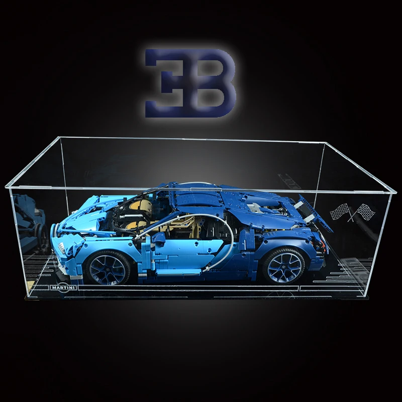 Лего Дисплей Чехол Коробка для lego technic Bugatti Chiron 42083 строительный блок модели decool 3368