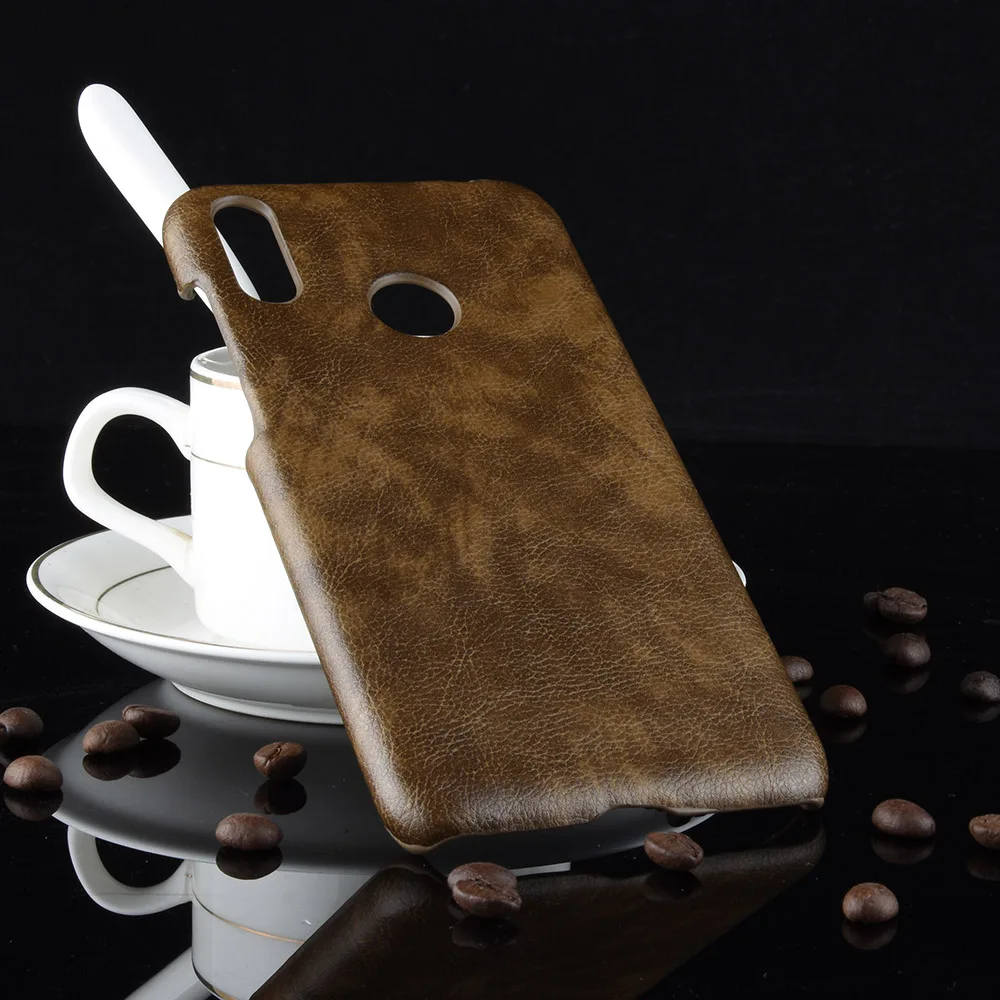 Чехол для Asus Zenfone Max M2 ZB633KL чехол-книжка из искусственной кожи с узором Личи и ПК