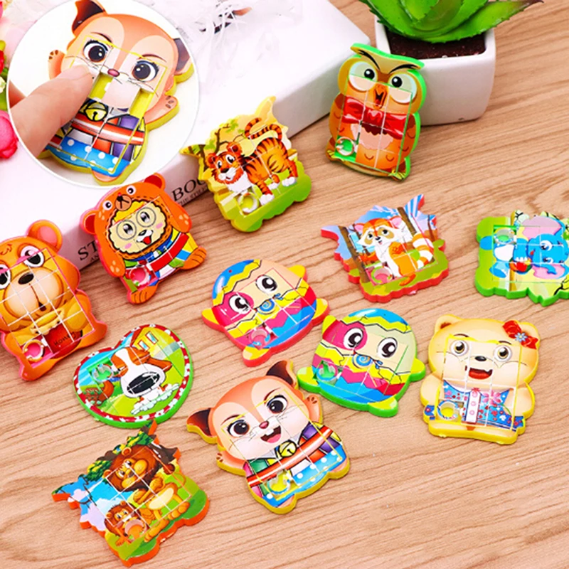 TOYZHIJIA милые животные Развивающие головоломки игрушки пазлы подарок игра