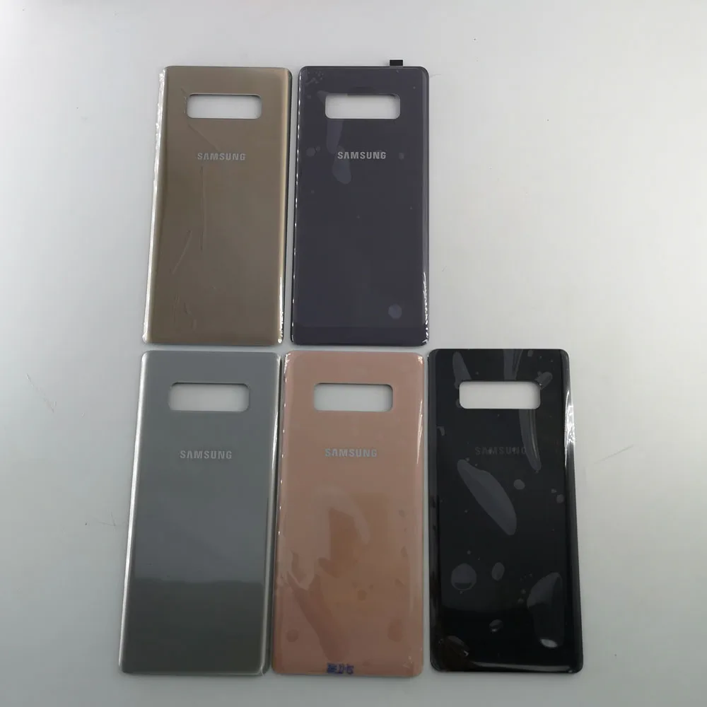 Чехол для Samsung Galaxy Note 8 N950 N950F задняя крышка аккумулятора 3D стеклянный корпус