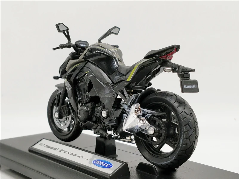 Welly 1:18 Kawasaki NINJA Z 1000R литой мотоцикл