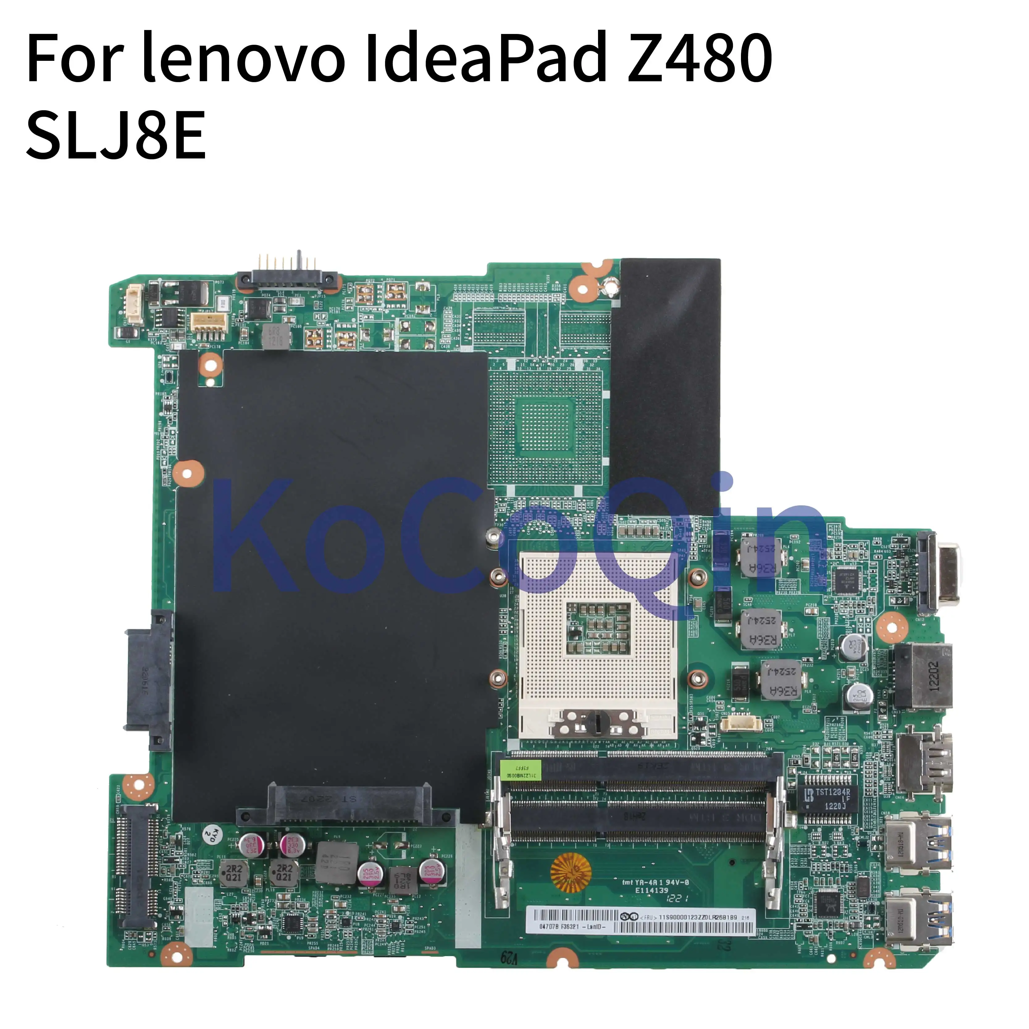 Материнская плата KoCoQin для ноутбука lenovo IdeaPad Z480 DA0LZ2MB6F0 SLJ8E протестированная