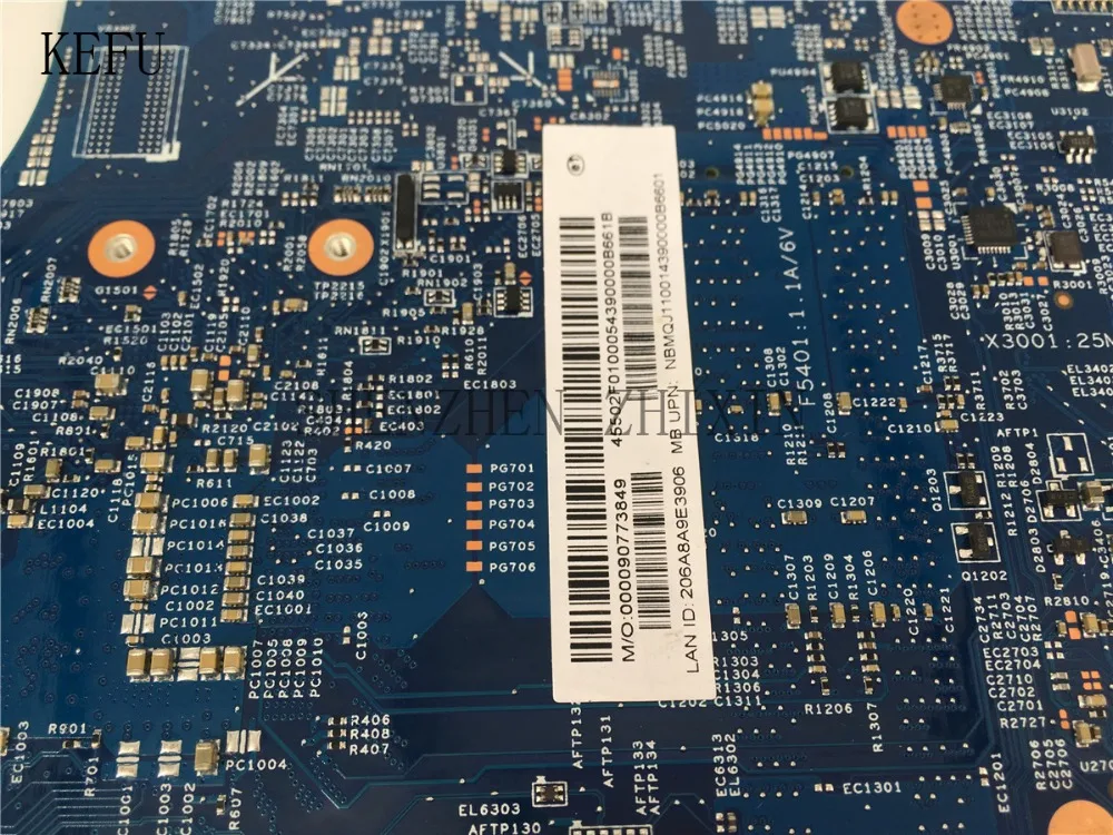 448.02f040011 NBMQJ11001 для ACER Aspire VN7-571G VN7-571 Материнская плата ноутбука I3-4030U материнская плата тест хороший