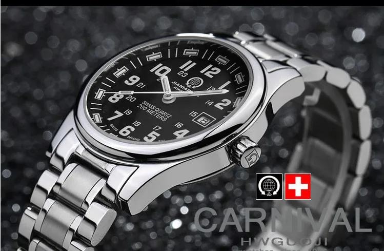 Трития свет известный бренд часы военная dive водонепроницаемый кварцевые