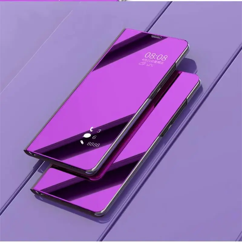 Умный зеркальный флип-чехол для телефона Xiaomi Redmi Note 7 6 5 Pro чехол Xiomi 7A 8A S2 Plus GO K20 8 4X 4