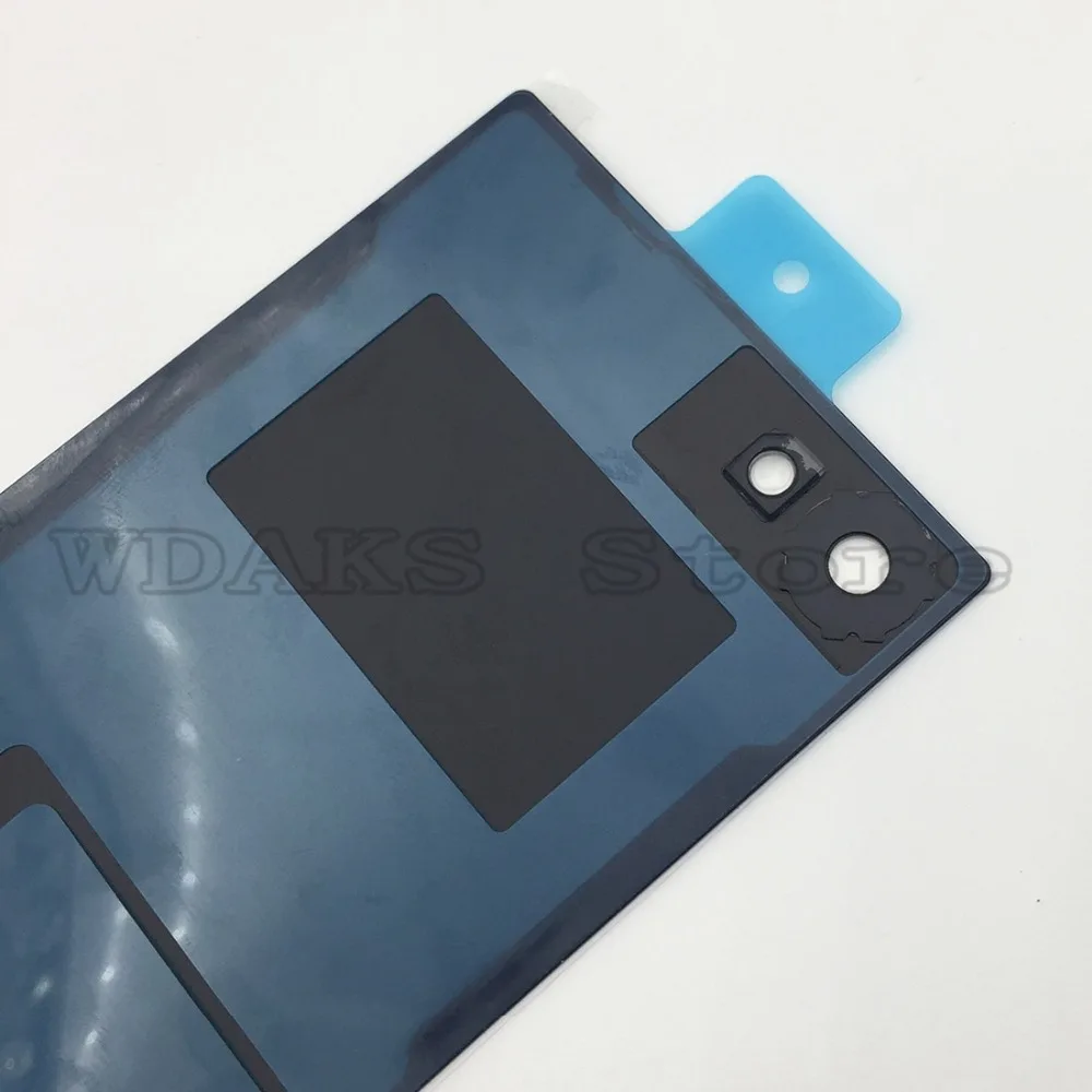 Матовый для sony Xperia Z5 компактный E5803 E5823 сзади Батарея задняя крышка Стекло двери