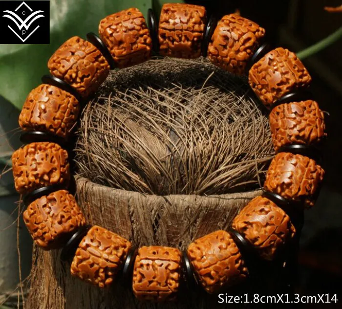 5 сегментный браслет с бусинами Будды Rudraksha Bodhi|bead pen|beaded bracelets necklacesbead leather bracelet |