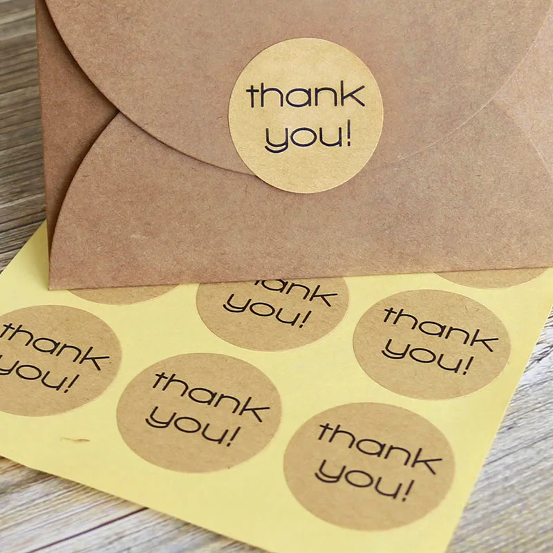 120 шт. бумажные этикетки из крафт бумаги 3 см|sticker for wedding|for weddingwedding stickers |