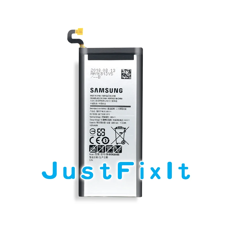 EB BG928ABE оригинальный Батарея для samsung Galaxy S6 Edge Plus G928 G928F G928G G928T G928A G928I G928S 3000 мА