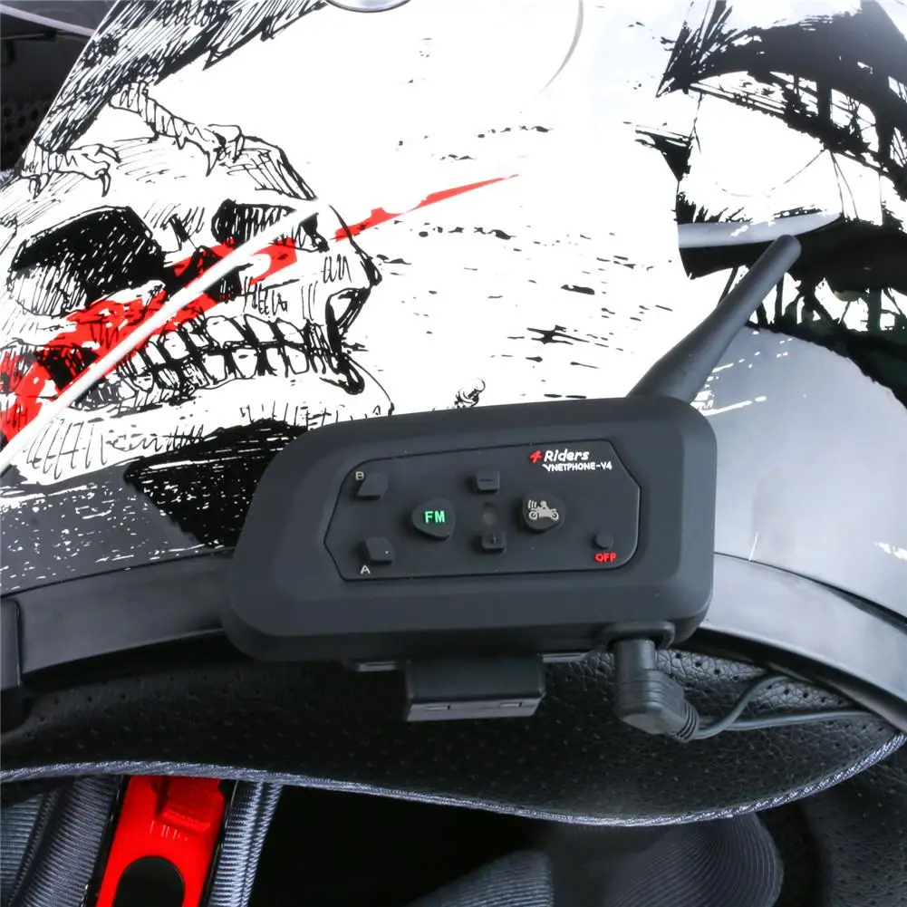 2 шт./упак. V6 зажим металлический кронштейн подходит для V4 мотоцикла Bluetooth