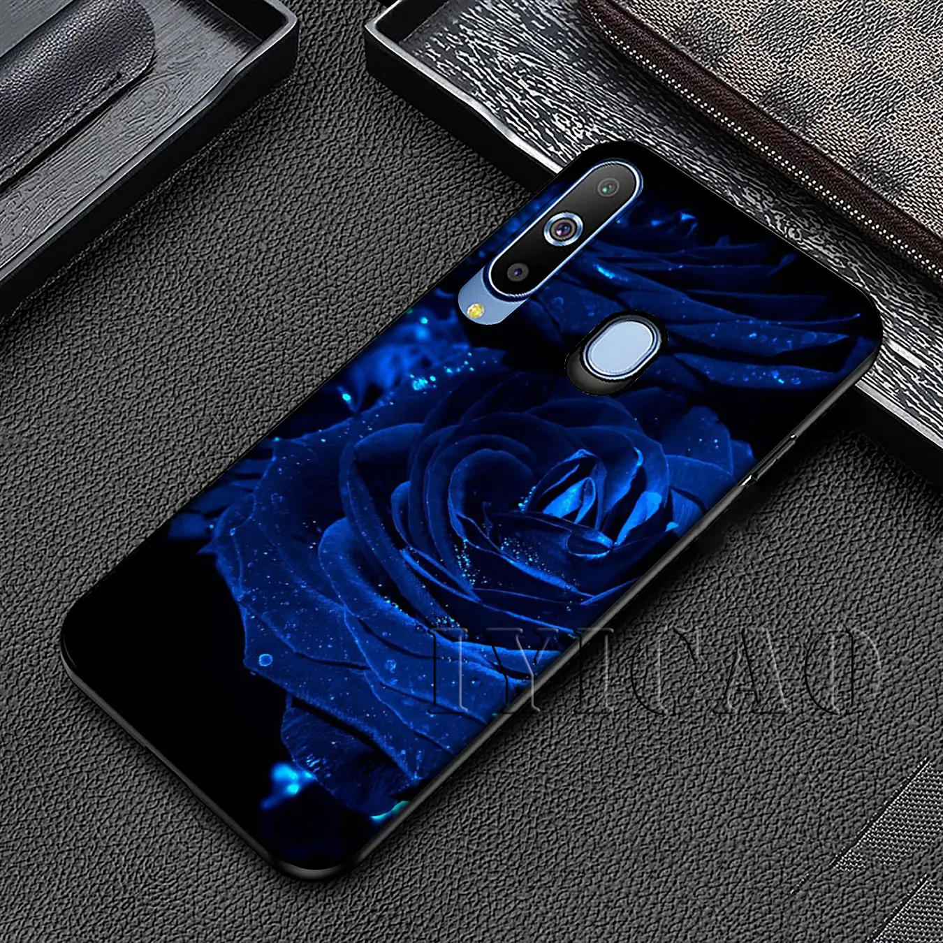 IYICAO Мягкий силиконовый чехол для Samsung Galaxy A70 A60 A50 A40 A30 A20 A10 A50S A40S A30S A20E A10S черный |