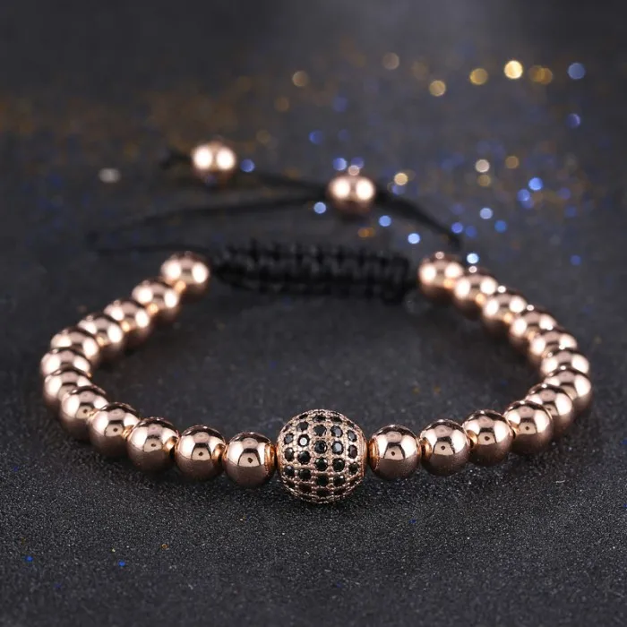 Лидер продаж бусины унисекс из искусственного циркония 10 мм с микрозакрепкой 1