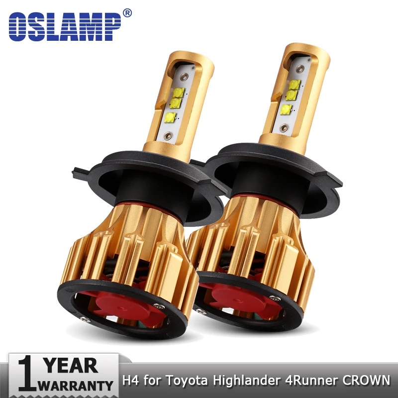 Oslamp H4 светодиодный светильник на голову 70 Вт 7000лм автомобильный Автомобильный