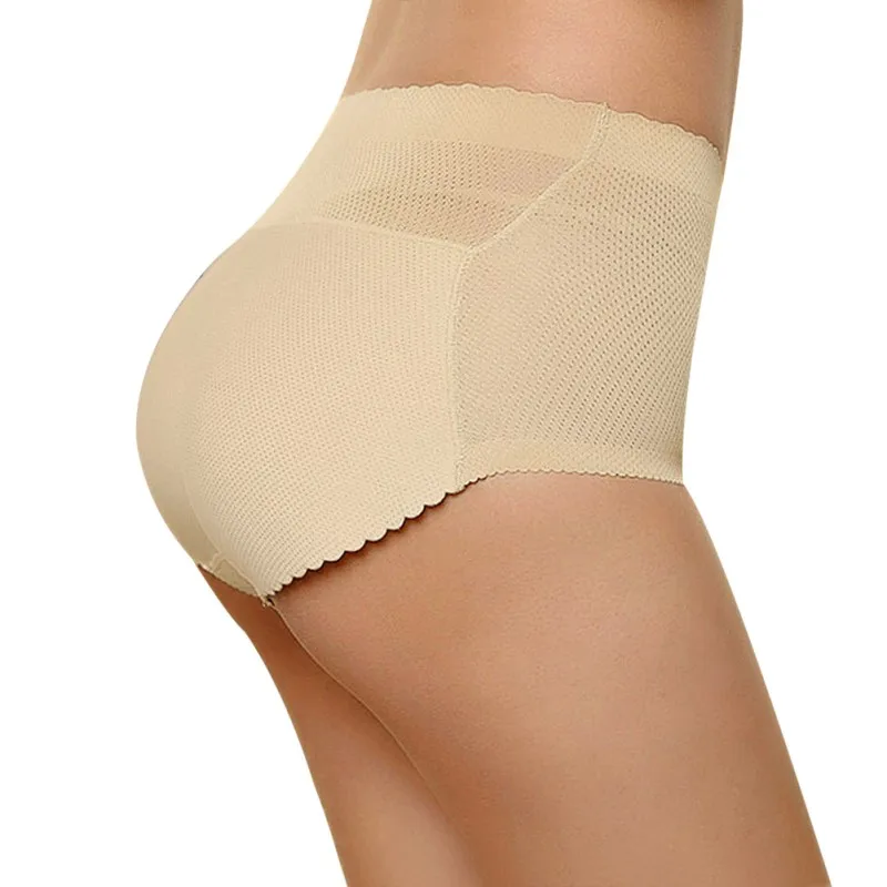 Женские мягкие трусики пуш ап средней посадки с мягкой подкладкой|waist underwear|pants