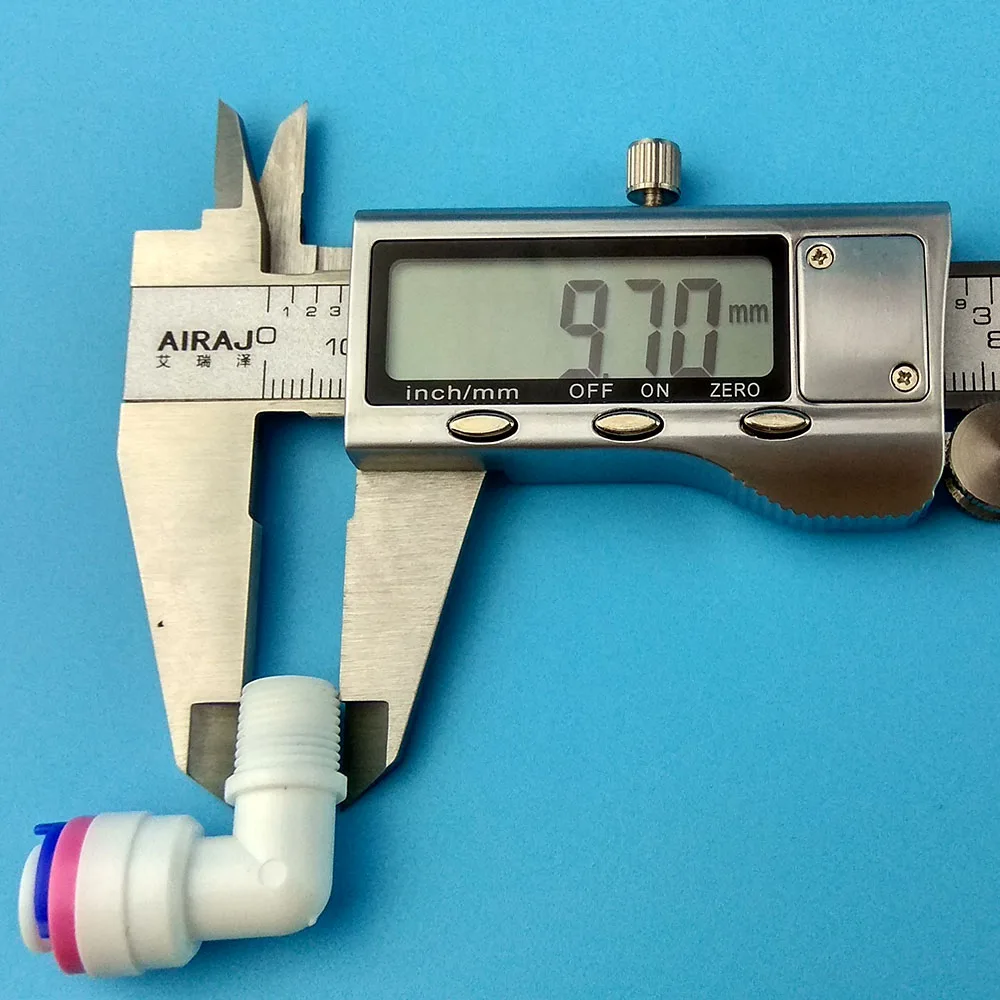 50 шт. 1/8 &quot 1/4&quot обратный клапан queck совместных одноходовым клапаном локоть