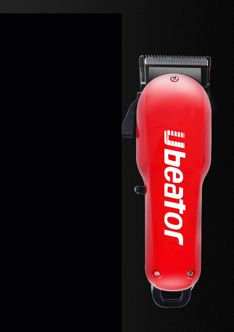 Парикмахерский магазин supre red 100-240 в перезаряжаемая машинка для стрижки волос, электрический триммер для волос, мощный резак, машинка для стрижки волос, беспроводная