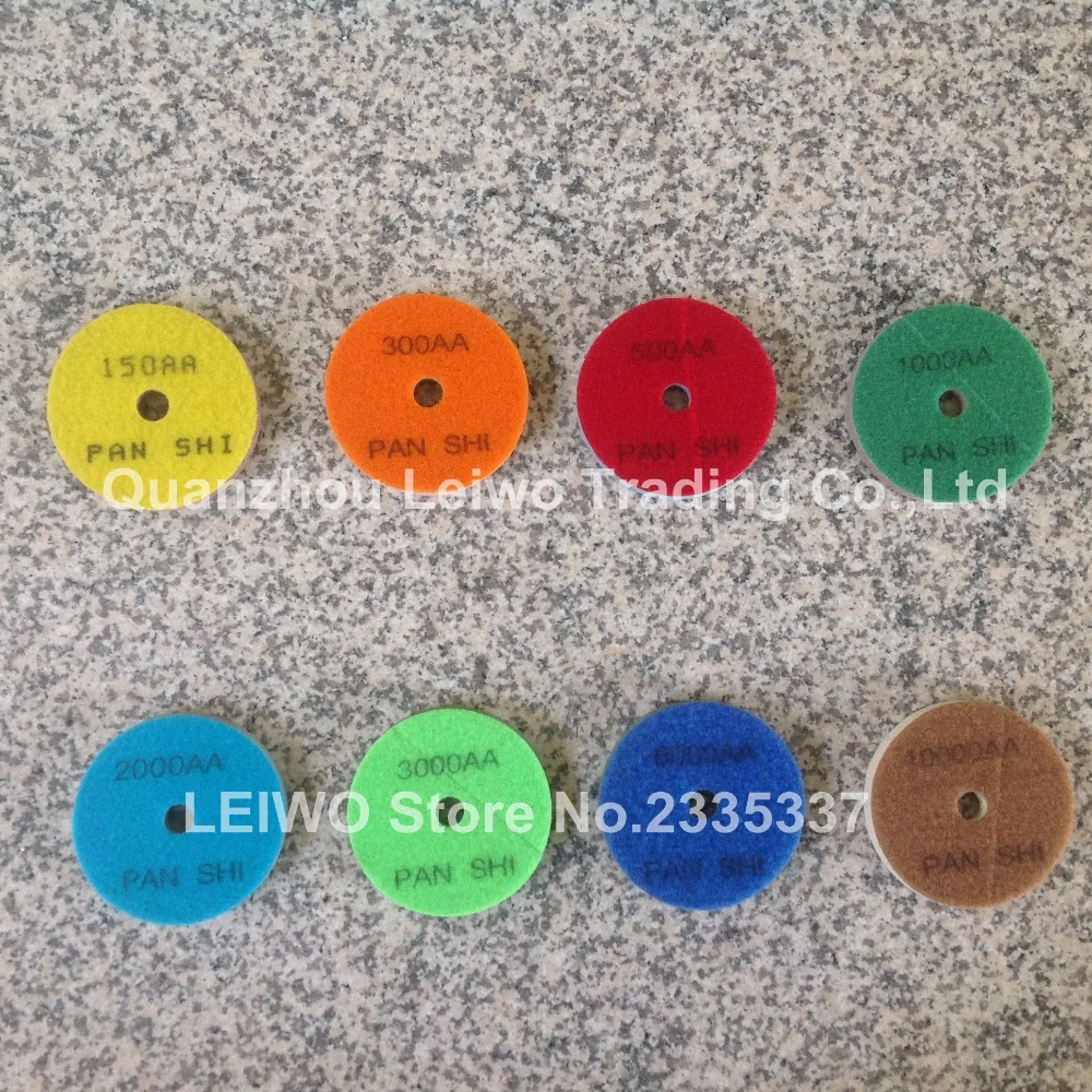 Губка полированная прокладка 4 дюйма нейлоновое волокно мраморный абразивный