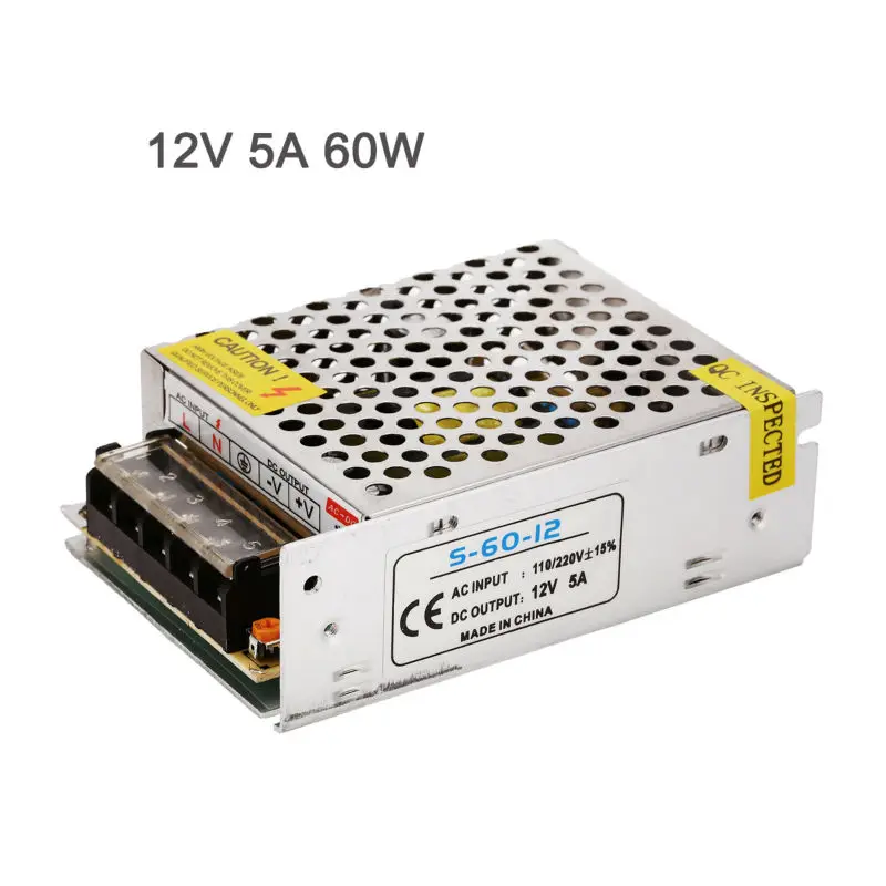 Алюминиевый светодиодный адаптер питания 24 Вт 60 120 360 Вт|transformator for led|led driver adapterled |