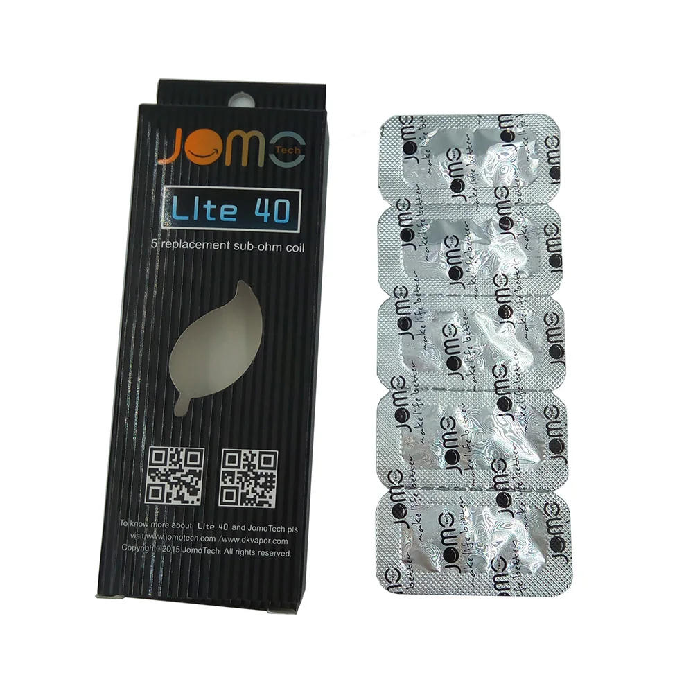 JOMOTECH Lite 40 Вт комплект Замена катушки 0.5ohm бак пульверизатора Core для электронная