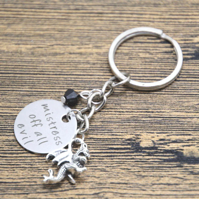 Брелок в стиле Спящей красавицы 12 шт./лот злодейский малефисент хозяйка