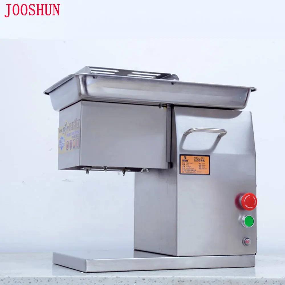Машина для резки мяса из нержавеющей стали 1 8 20 мм 550 Вт 250 кг/ч|commercial meat slicer|meat