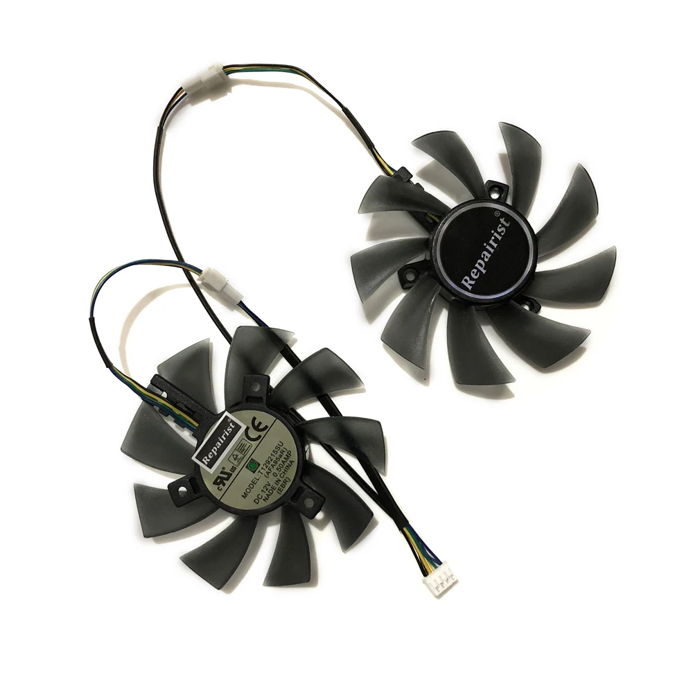 MS-RX570 4G M.3 M.4 GPU VGA альтернативный охлаждающий вентилятор охлаждения для MAXSUN RX 570 4G/8G