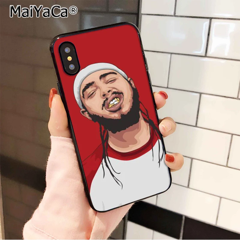 MaiYaCa Post Malone уникальный дизайн высокое качество чехол для телефона Apple iPhone 5 5s XS SE X 8