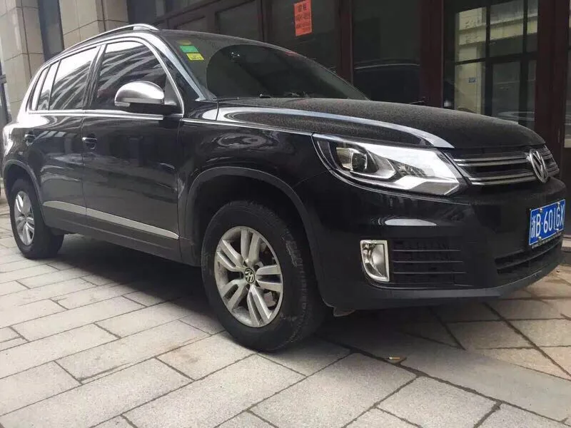 Боковое зеркало крышки крышка для V W Tiguan; Skoda YETI Sharan Allspace L MK2 матовый хром заменить