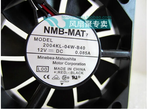 

New original NMB 5cm5010 2004KL-04W-B40 12V0.085A 50*50*10MM ball mute cooling fan CPU fan fan