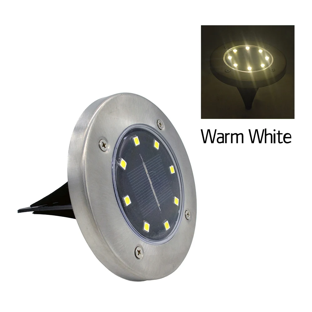 1 шт. светодиодный уличный фонарь на солнечной батарее 8