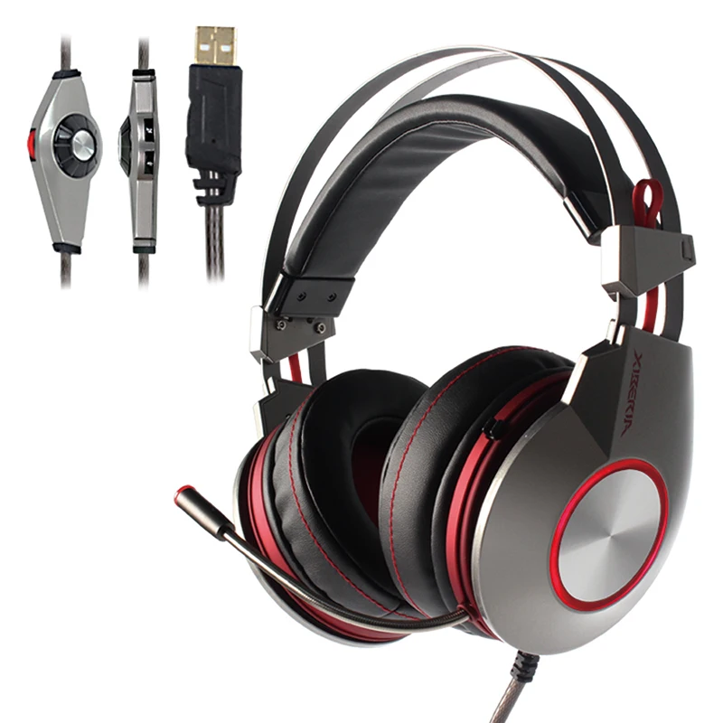 Оригинальная игровая гарнитура Xiberia K5 для PS4 новая xbox One с USB + 3 5 мм/USB 7 1 игровые
