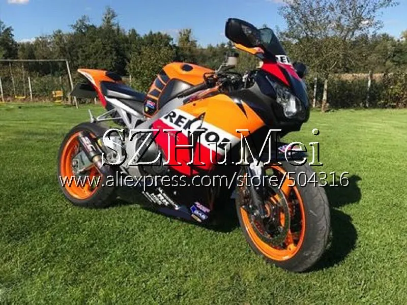 No. 10 Топливной форсунки комплект+ майка для HONDA CBR 1000 RR CBR1000RR 17 18 107SH. 4 Красный Белый CBR 1000RR CBR-1000RR CBR1000 RR обтекатель - Цвет: No. 10