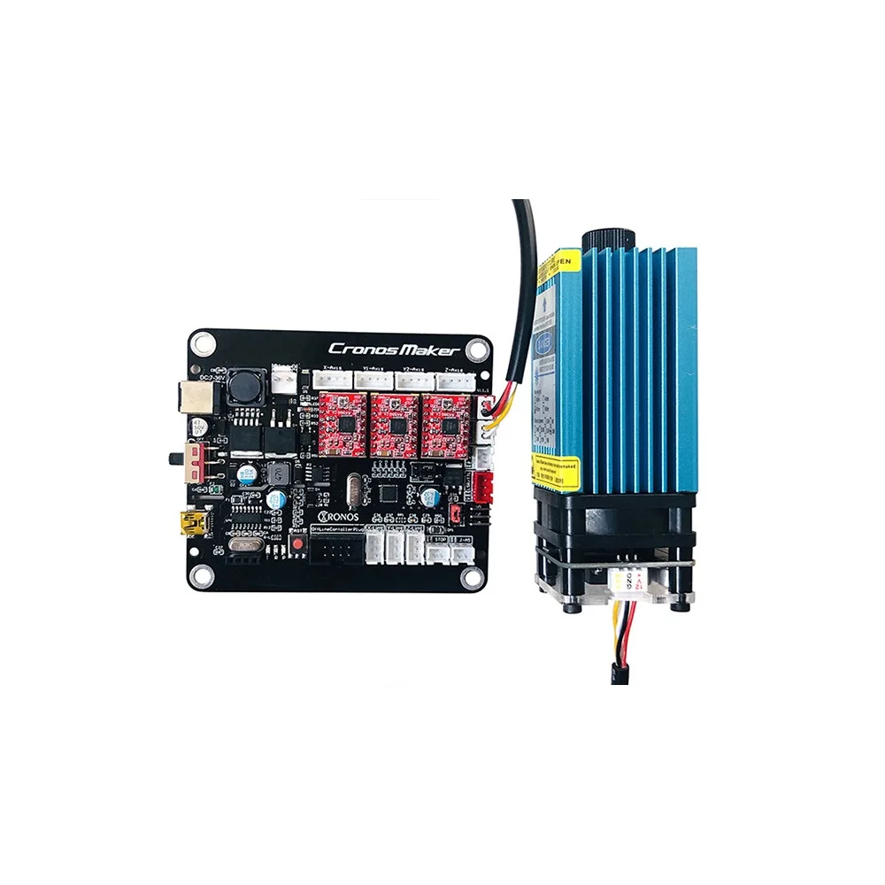 15 Вт ЧПУ 3018 Pro металлический гравировальный станок с автономным управлением 500