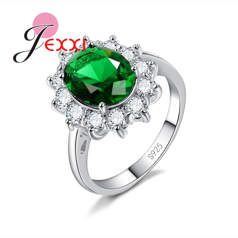 Кольцо из серебра 925 пробы с фианитом 3 цвета|wedding rings|fashion ringsring fashion |