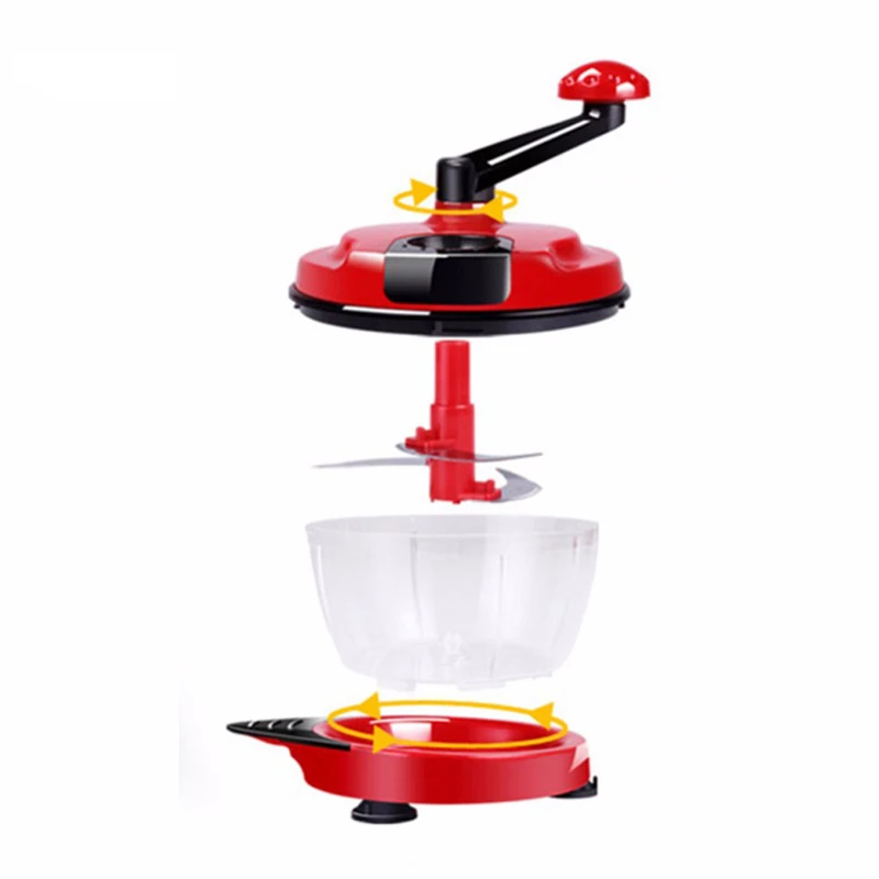 2.5L Manual Meat Processor Mixer Quality Stainless Steel Cutter Multifunctional Hand Carrot Vegetable Grater Dicer Tools | Дом и сад