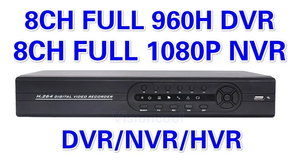 Sony 1200TVL с переменным фокусным расстоянием 8 8-канальный полный 960 H видеонаблюдения