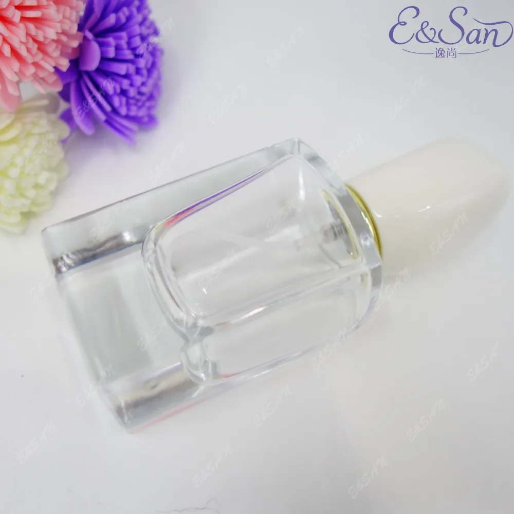 PT188 30ML прозрачная квадратная Высококачественная Белая и черная пустая