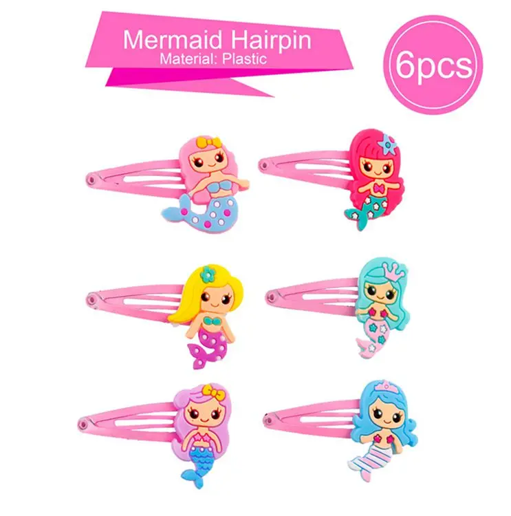 Mermaid Hairpin PATIMATE Конфета "Русалка" сумка русалка вечерние украшения Русалка День Рождения Декор Русалка подарок День рождения сувениры для детей - Цвет: Mermaid Hairpin
