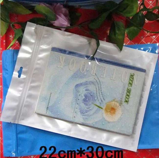 Белая/прозрачная самозапечатывающаяся молния 22*30 см перезаряжаемая пластиковая