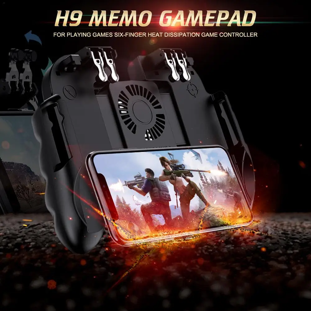 Шесть пальцев все в одном PUBG игра для Мобильный телефон игровой контроллер L1r1