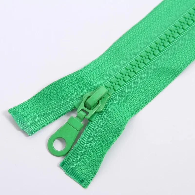 Молния из смолы ярких цветов #5 молния с двойным разрезом для одежды пальто 80 см