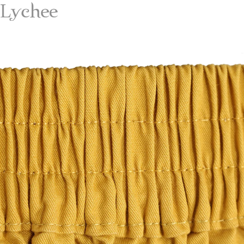 Шорты Lychee женские в Корейском стиле летние повседневные свободные короткие