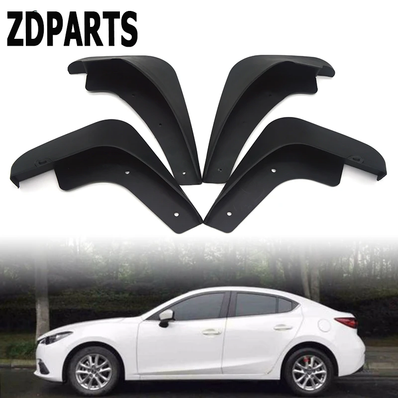 ZDPARTS автомобильные передние и задние брызговики для 2007 2008 2009 Mazda 3 седан i
