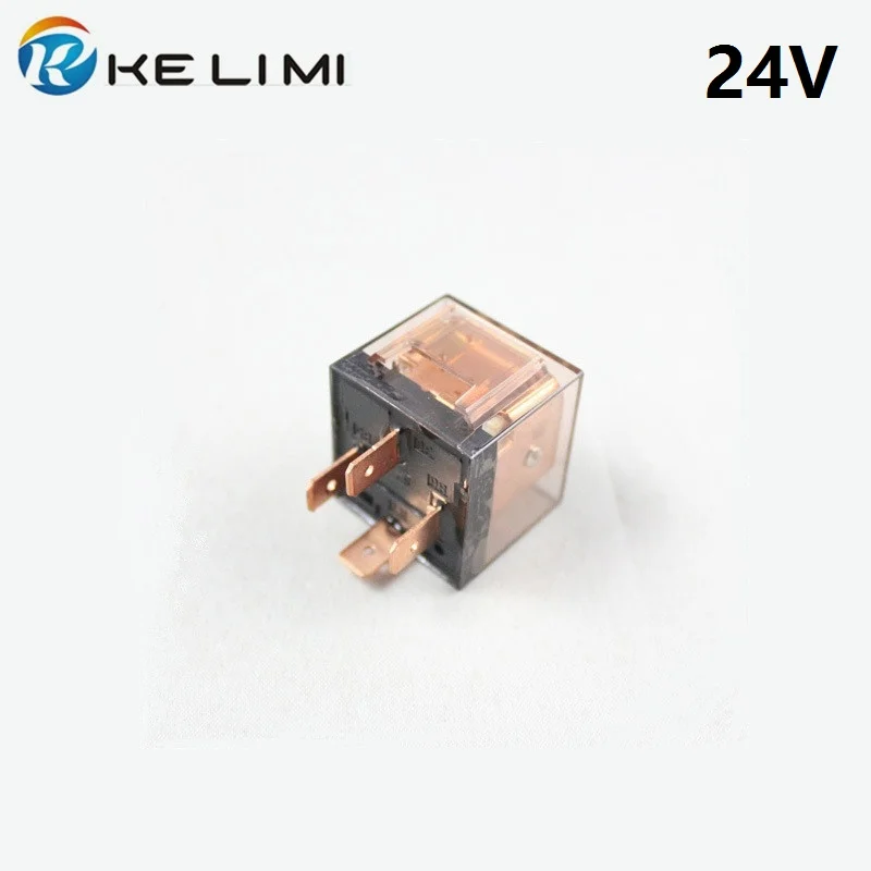 Автомобильное реле KE LI MI 24 В 80 А 4 контакта 5 контактов|auto relay|relay dcrelay 24v dc |