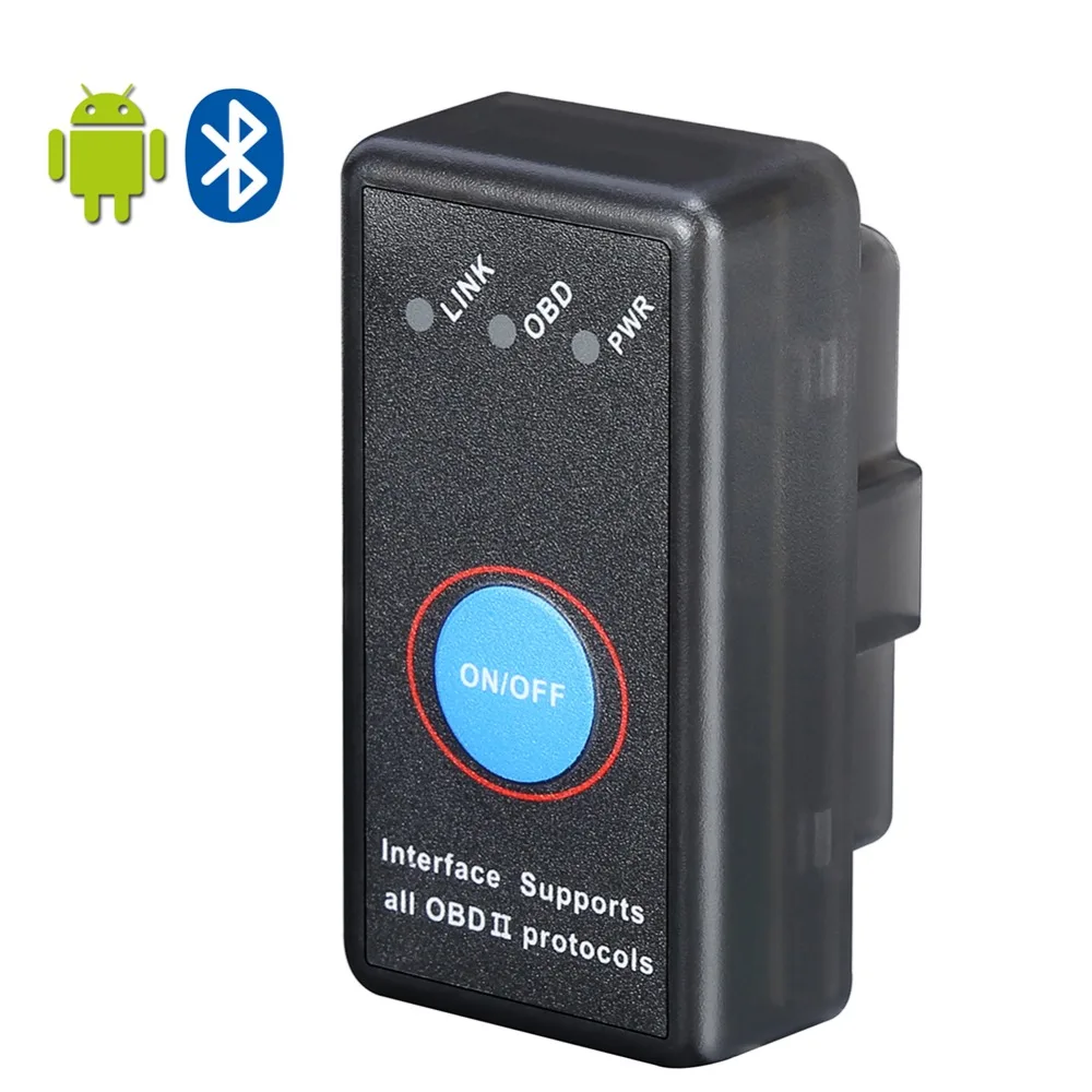 Тыква OBD2 сканер Авто OBDII сканирующий Инструмент OBD 2 II ELM 327 V1.5 Bluetooth 4 0