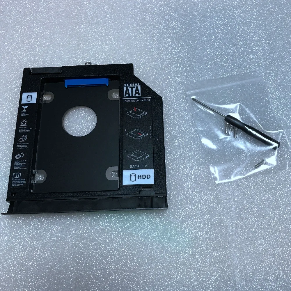 Совершенно новый 1 шт. для ACER E5 572G 571G V3 2nd second SSD HDD Caddy Cover W/винтовой кронштейн с