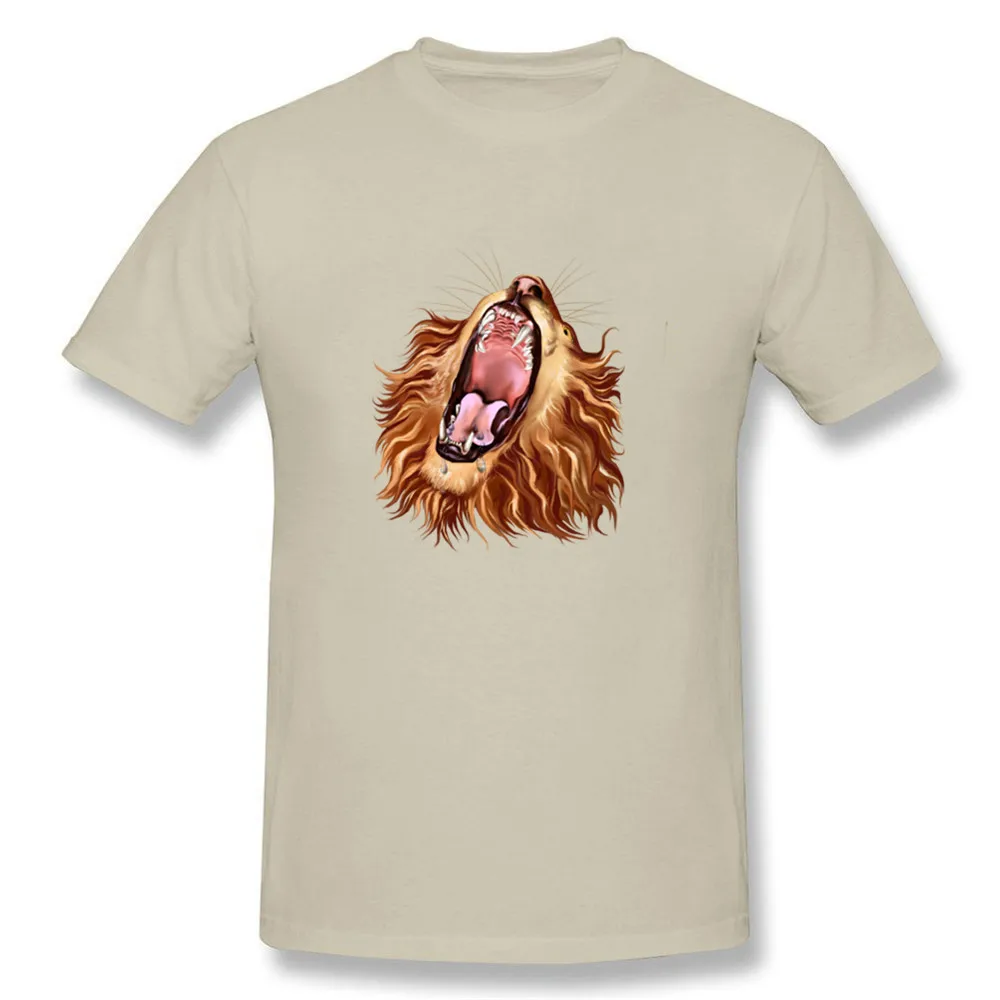 Мир Лев лица Футболка Рубашка с короткими рукавами пользовательские из хлопка