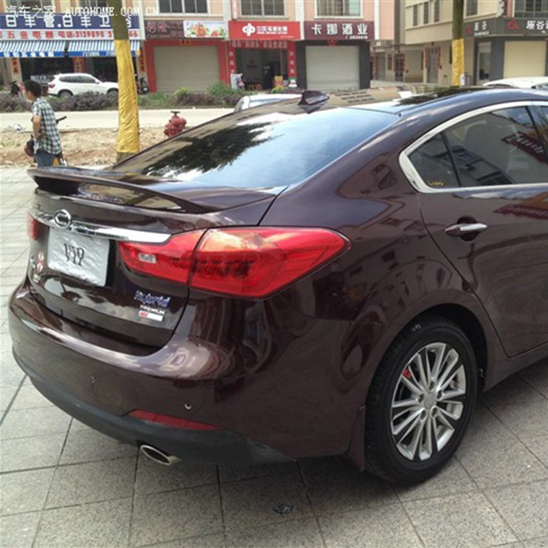 Используется для Kia cerato K3 спойлер 2016-2017 высокого качества ABS Материал заднее крыло