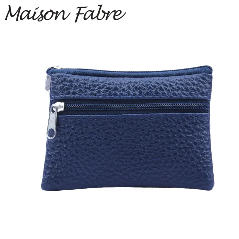 Новинка 2019 мужской кошелек Maison Fabre кожаный брендовый женский для монет дорожный