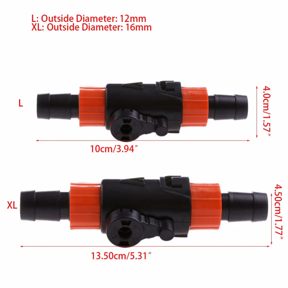 

New Aquarium Fish Tank Throttle Valve Water Hose Flow Control Switch 12/16MM 16/22MM